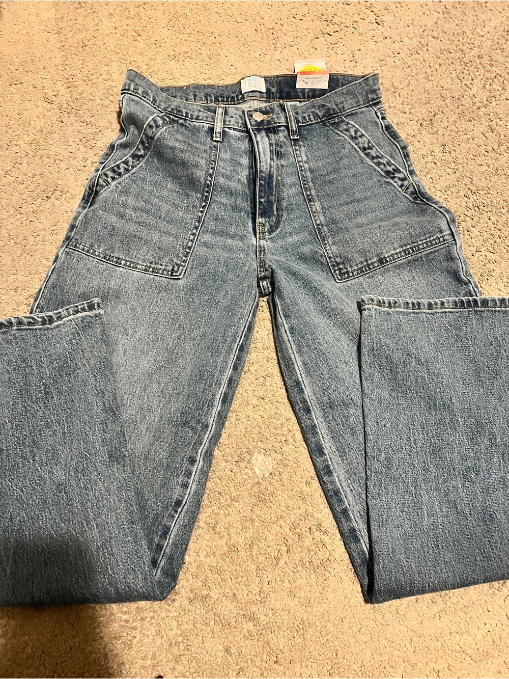 Classic High-Waist Women’s Blue Jeans